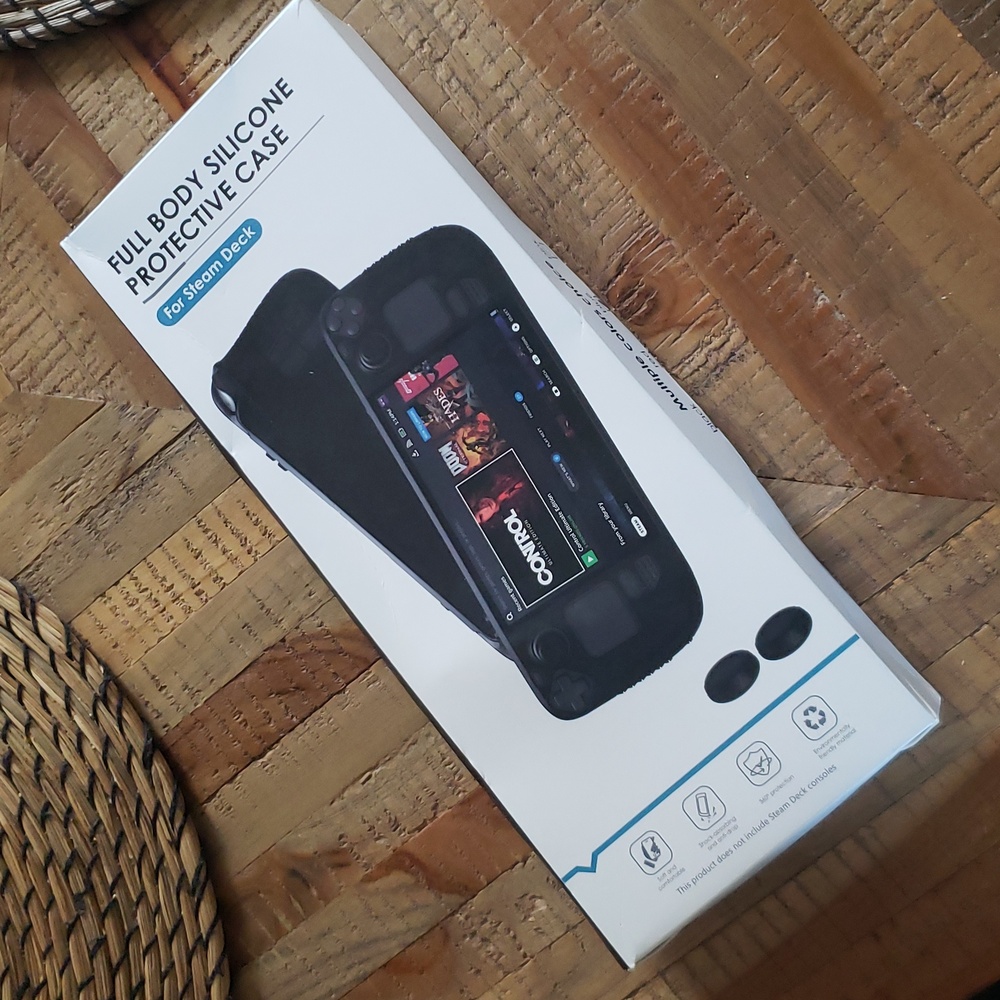 NIB Full Body Silicone Protective Case for Steam Deck - Blue